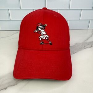 Cincinnati Reds Hat Cap Strap‎ Back Kids Red MLB Baseball Mascot Rosie Red